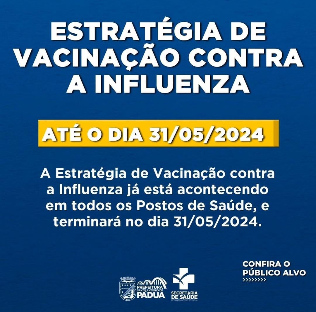 Saúde: Combate a Influenza  