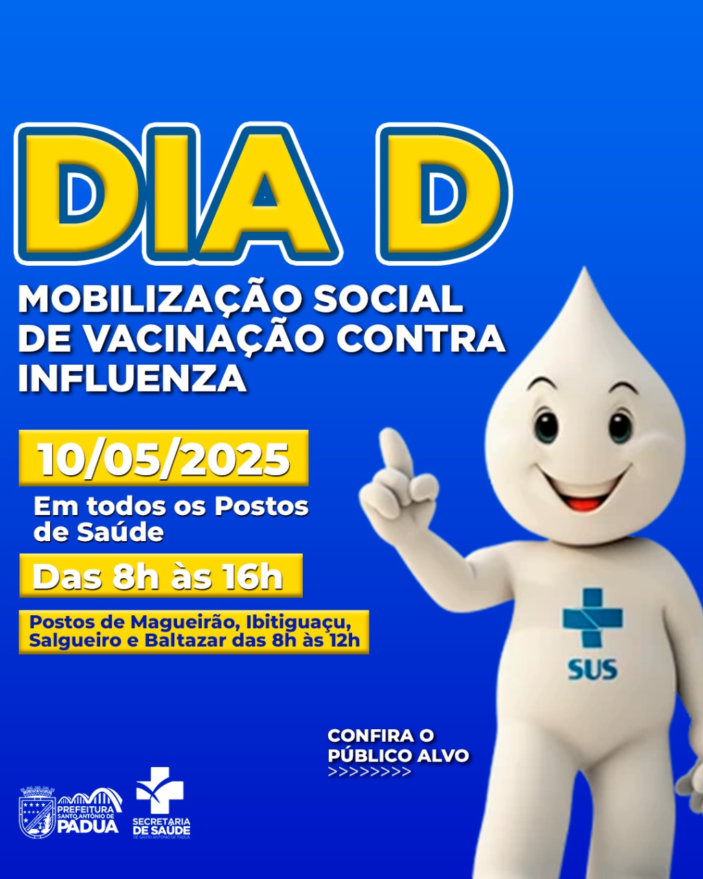 Dia D de Vacinação contra a Gripe