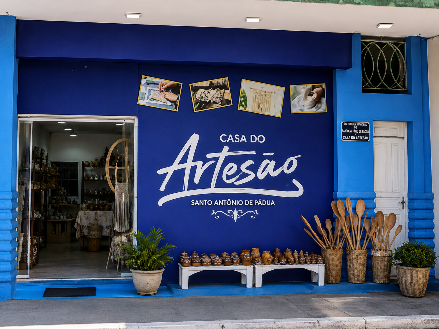 Casa do Artesão valoriza a cultura e o talento dos artesãos de Santo Antônio de Pádua