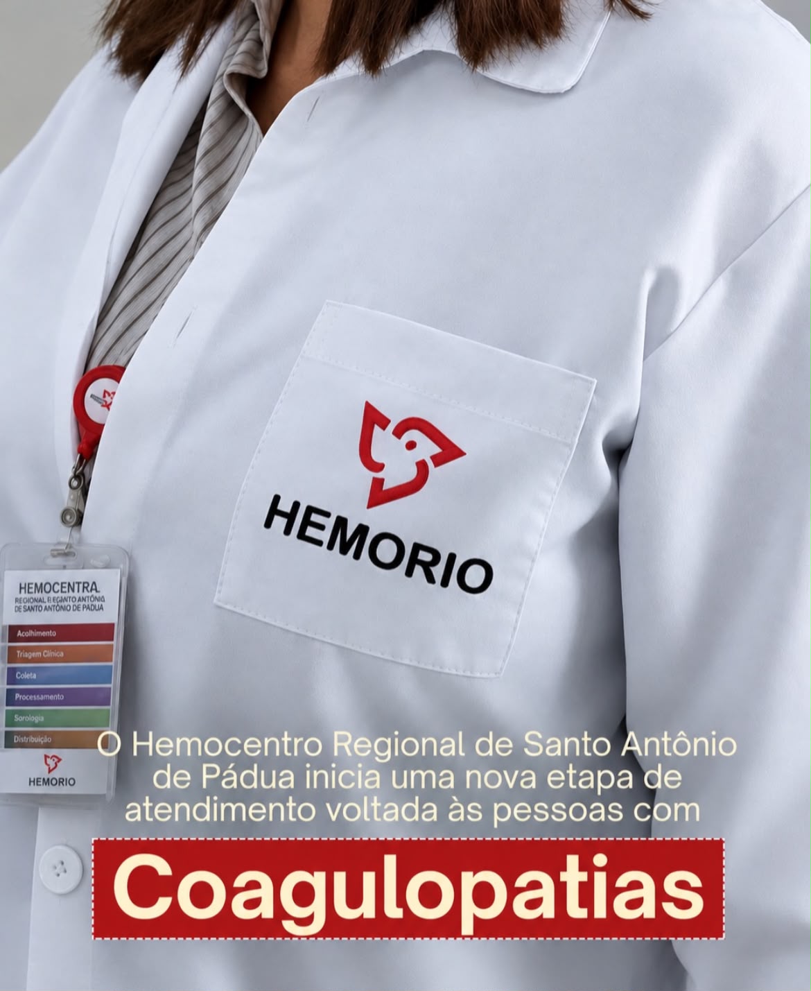 Hemocentro Regional de Pádua inicia nova etapa de atendimento voltada a pessoas com coagulopatias