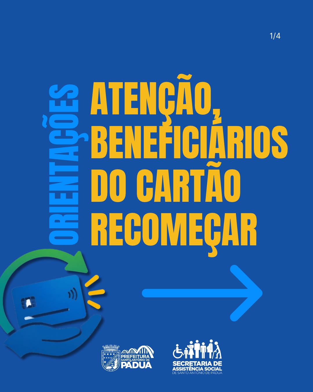 CARTÃO RECOMEÇAR